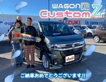 ワゴンRご納車です♪おめでとうございます(*‘∀‘)